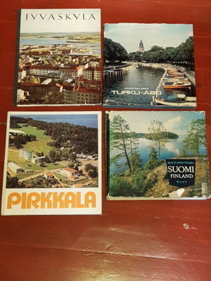 TURKU PIRKKALA JYVÄSKYLÄ SUOMI Matkailukirjat