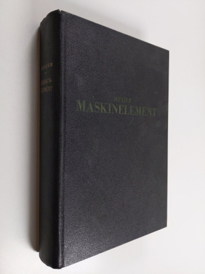 Gustaf E. Meijer : Maskinelement