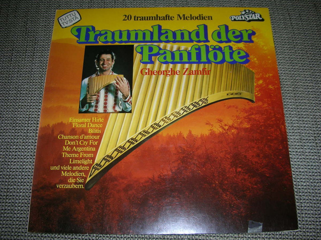 LP vinyyli Traumland der panflöte