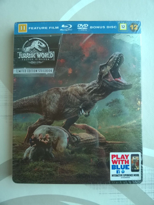 Jurassic World - Fallen Kingdom Blu-Ray Steelbook