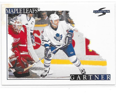 1995-96 Score #204 Mike Gartner Toronto Maple Leafs