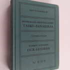 Knut Cannelin : Suomalais-ruotsalainen taskusanakirja = f... - pikkukuva 1