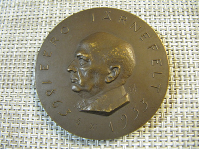 Eero Järnefelt 70 V mitali 1933 /Wäinö Aaltonen 1933