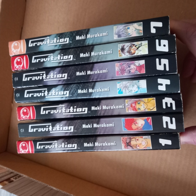 Gravitation manga valikoima