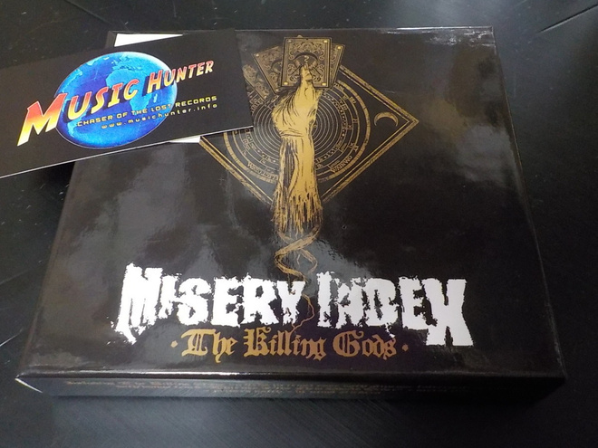 MISERY INDEX - THE KILLING GODS UUSI CD BOKSI