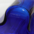 Iittala Aalto SAVOY maljakko koboltinsininen, sign+numeroitu - pikkukuva 4