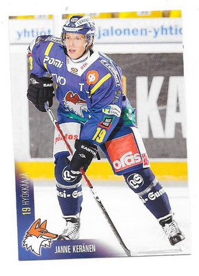 2010-11 CardSet #104 Janne Keränen Lukko