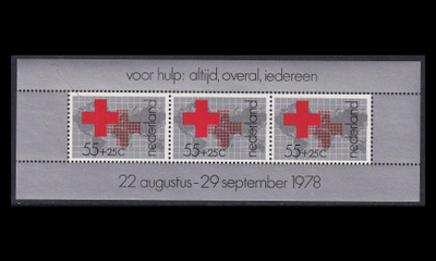 Alankomaat 1125BL18 ** Punainen Risti (1978)