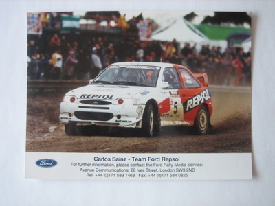 Ford Pressfoto 4 C: Carlos Sainz