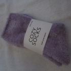 Cozy Socks / Pörrösukat / Sukat vaaleanlilat one size - pikkukuva 1
