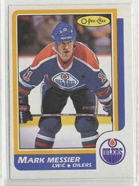 Mark Messier 86-87 OPC #186