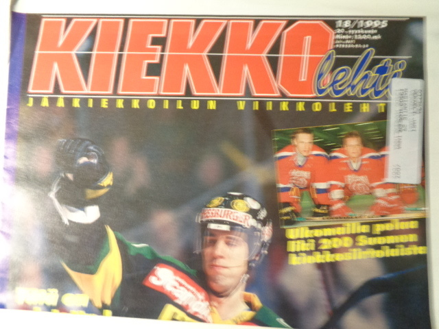 Kiekkolehti Nro 18/1995 (6.12)