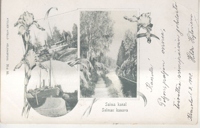 Saimaan kanava apollo no:66  1902 kulkenut