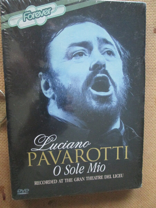 Luciano Pavarotti: O Sole Mio (uusi) DVD