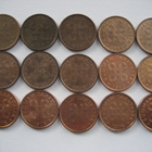 5 PENNIÄ 1963 - 1977 15 KPL SARJA - pikkukuva 1