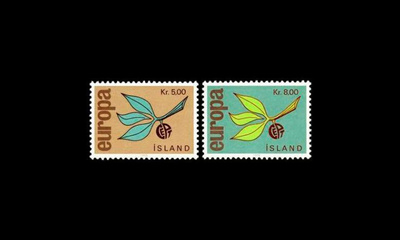 Islanti 395-6 ** Europa (1965)