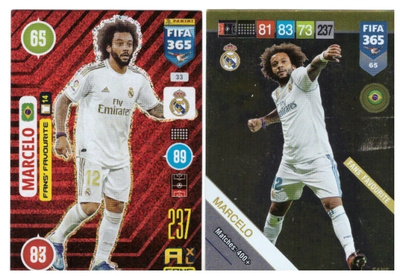 2 x MARCELLO Real Madrid Jalkapallo