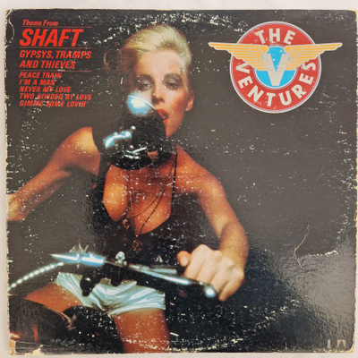 LP  The Ventures - Teema elokuvasta " Shaft "