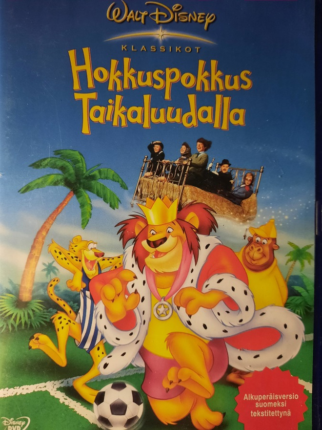 HOKKUS POKKUS TAIKALUUDALLA DVD