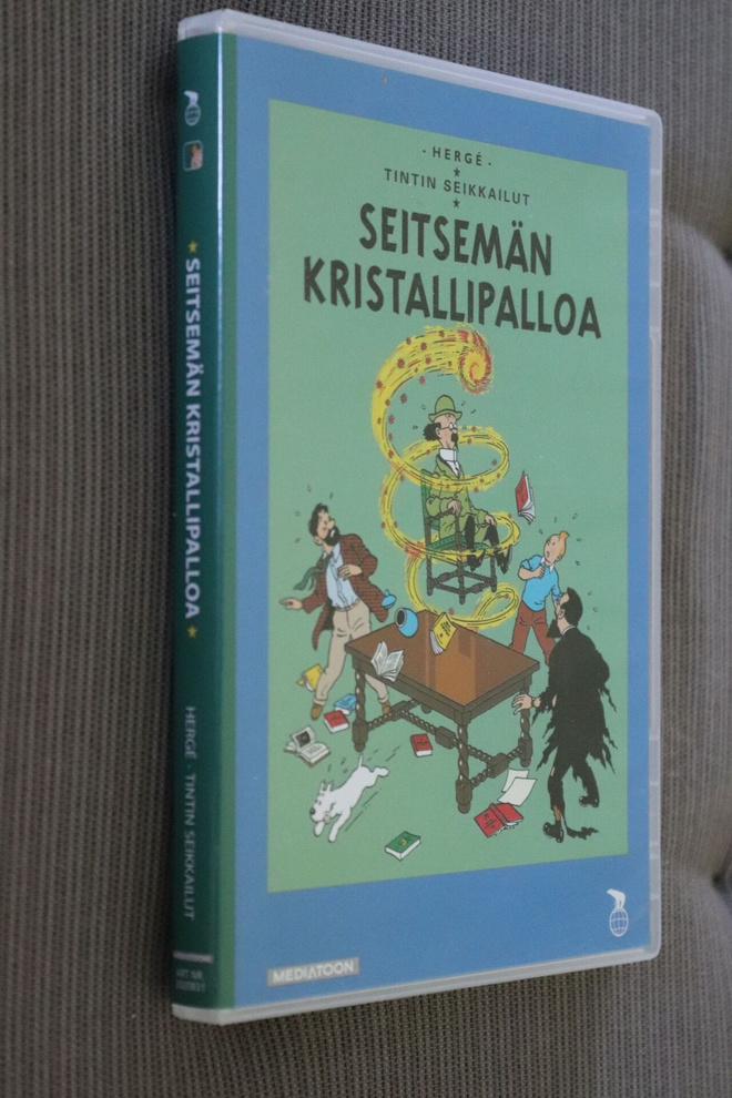 DVD Seitsemän kristallipalloa Tintin Seikkailut ( 1991 )