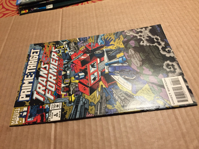 MARVEL TRANSFORMERS GENERATION 6/1993 HYVÄ