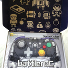 Retro Fighters BattlerGC Pro Crystal Clear ohjain *UUSI* - pikkukuva 1