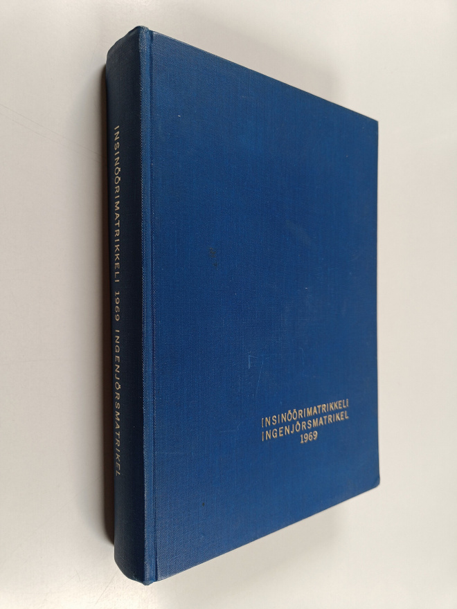 Insinöörimatrikkeli - Ingenjörsmatrikel : 1969
