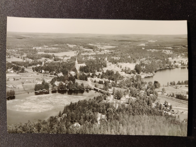 VANHA Postikortti Keuruu 1963 Alkup.Mallikappale