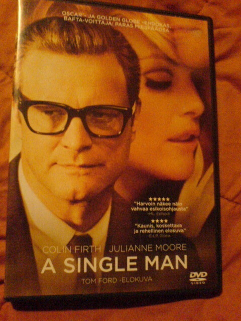 A single man , DVD