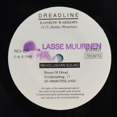 Single: Dreadline - Rainbow Warriors / You’’re The One