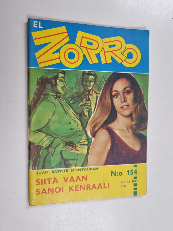 Juan Batiste Montauban : El Zorro 11/1971