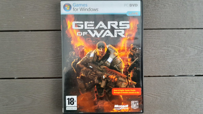 PC DVD: Gears Of War peli (2007)