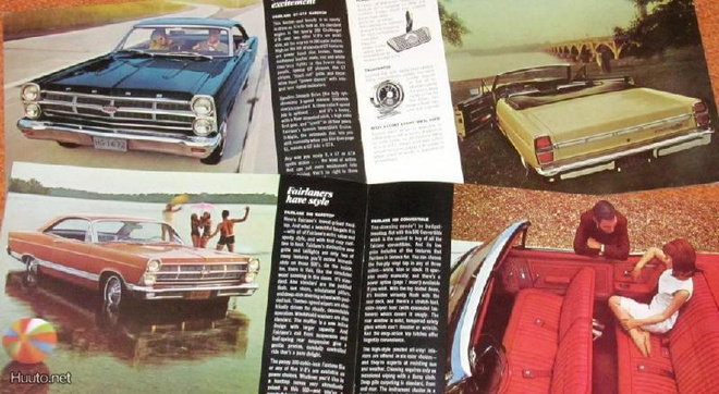 1967 Ford Fairlane esite - KUIN UUSI - 24 sivua