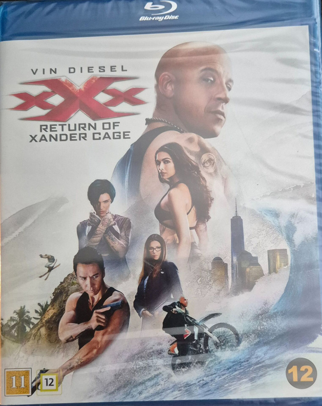 XXX - Return of Xander Cage  -Blu-Ray