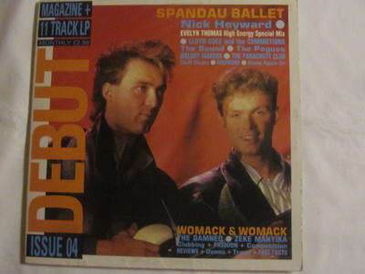 V/A: Debut  LP  Magazine-Issue 4     1984
