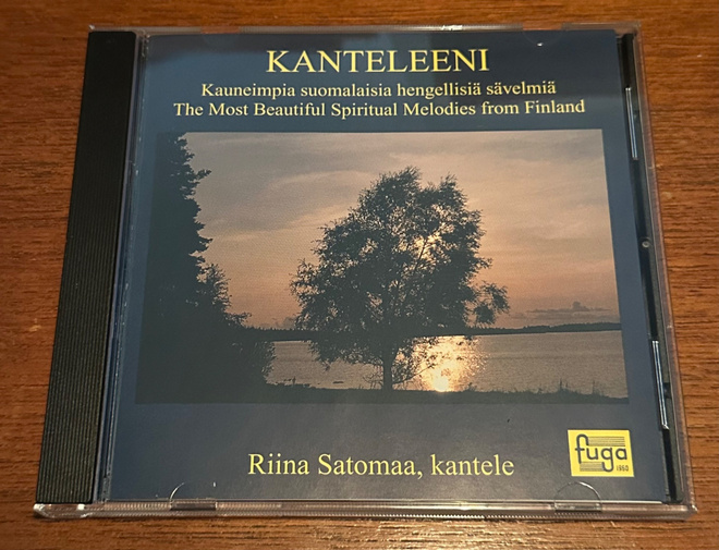 Riina Satomaa: Kanteleeni -suomalaisia hengellisiä 1999 Fuga