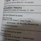 DEEP PURPLE RADIO SHOW CD BBC CLASSIC TRACKS - pikkukuva 4