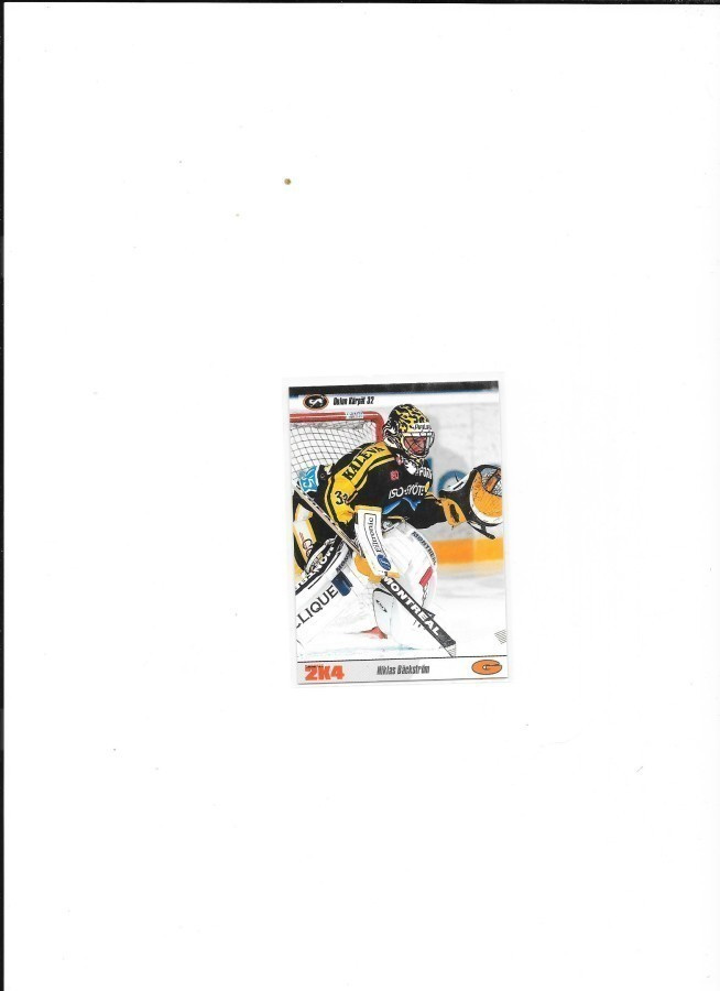 2003-04 CardSet #85 Niklas Bäckström Kärpät MV