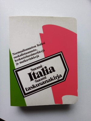 SUOMI - ITALIA - SUOMI Taskusanakirja ( Sis.postikulut )