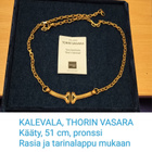 KALEVALA, THORIN VASARA KAULAKORU, pronssi, RASIA - pikkukuva 1
