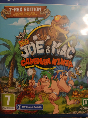 New joe&mac caveman ninja ps4