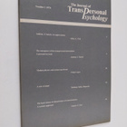 The journal of transpersonal psychology 1/1976 - pikkukuva 1