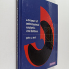 J. L. Bell : A primer of infinitesimal analysis - pikkukuva 1