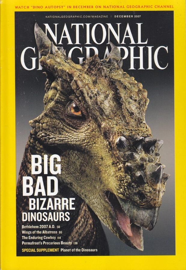 National Geographic vol.212 No.6 Poster: Dinosaurs