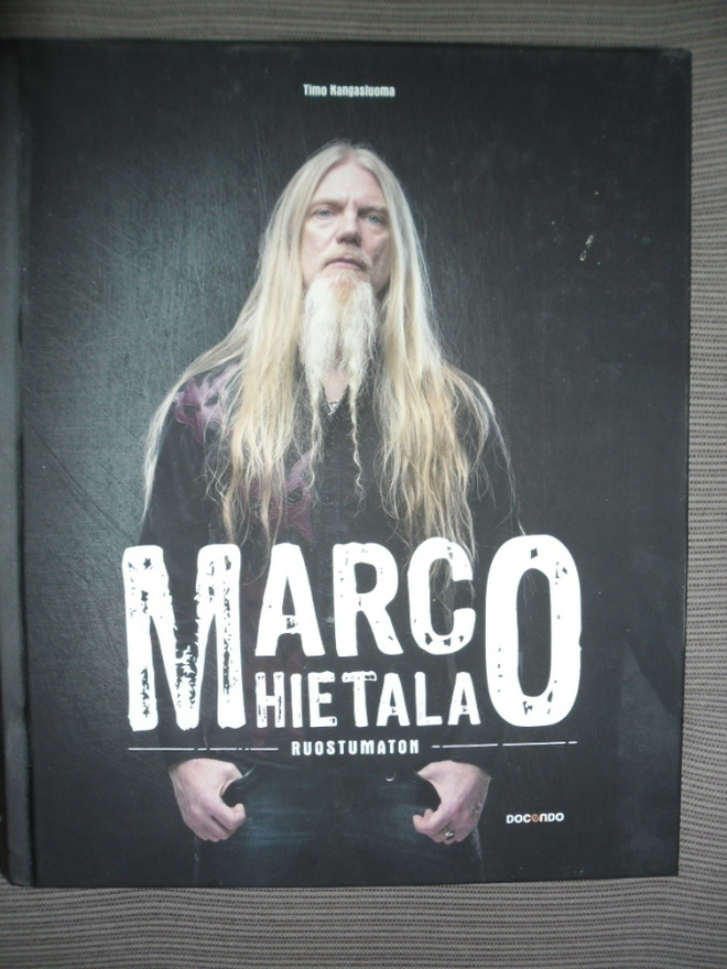 Marco Hietala * Ruostumaton * kirja