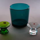 1102. 3kpl Iittala/Nuutajärvi 'Kartio' esineitä, Kaj Franck. - pikkukuva 2