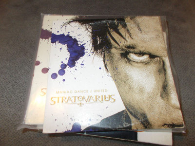 CDM STRATOVARIUS ** MANIAC DANCE ** DIGIPACK + SINGLE