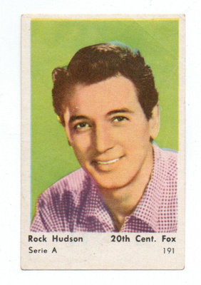 Purkkakuva Hellas Serie A n:o 191 ROCK HUDSON