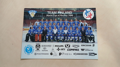 Leijonat 1996 iso postikortti
