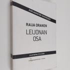 Raija Oranen : Leijonan osa (oikovedos) - pikkukuva 1